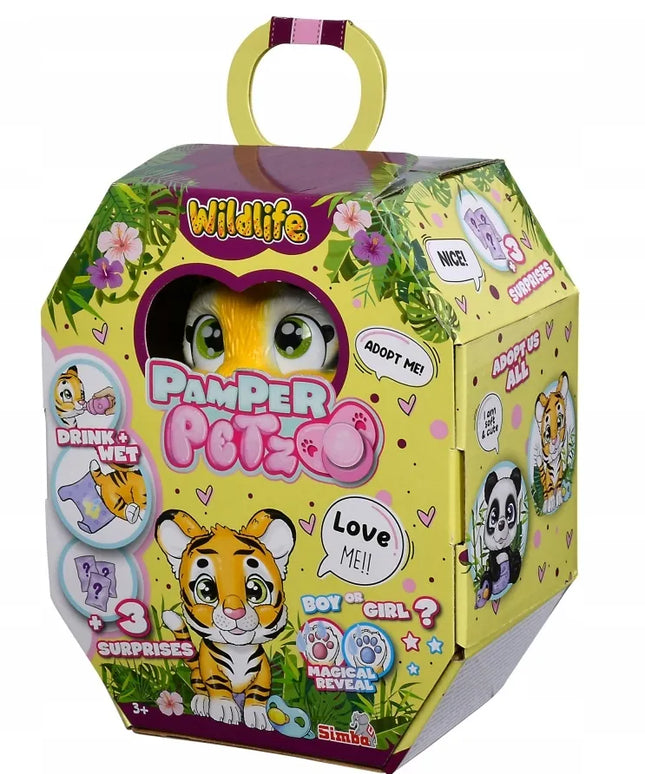 Pamper Petz interaktyvus tigriukas Pieluszkowy Gang figūrėlė Simba