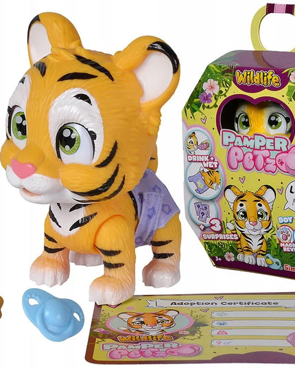 Pamper Petz interaktyvus tigriukas Pieluszkowy Gang figūrėlė Simba