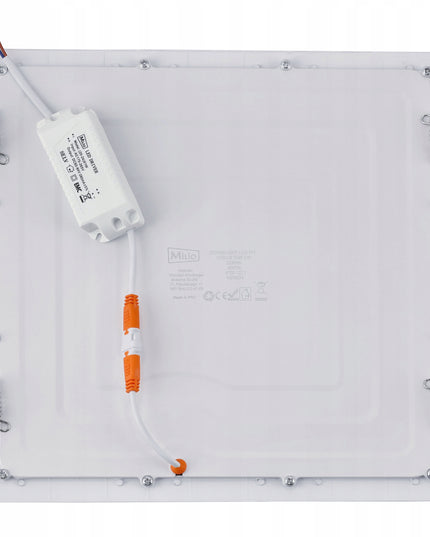 LED Panel 24W 2280lm Įleidžiamas Lubinis Šviestuvas Vėsios Baltos Spalvos 6000K