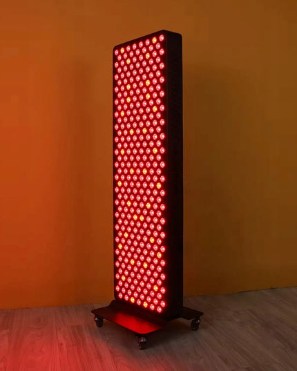 KingBrite LED terapijos raudona ir artimąja infraraudonąja šviesa panelė, 1500 W, 7 bangų ilgiai