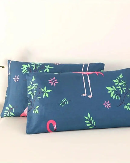 Patalynės komplektas su flamingais (3 dalys)