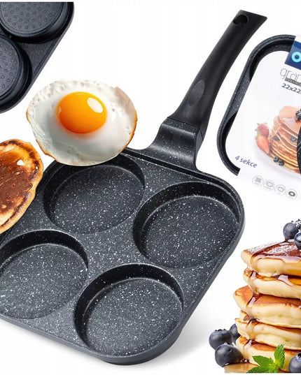 GRANITINĖ keptuvė kiaušinienei, blynams, omletams ir blyneliams