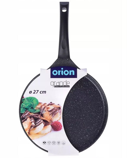 GRANITINĖ keptuvė blynams ORION GRANDE, 27 cm, žema