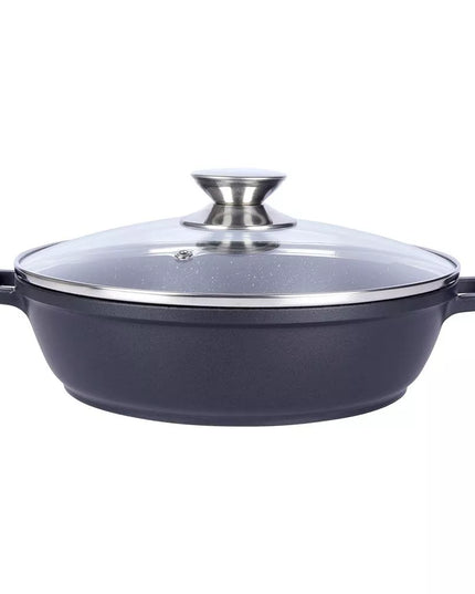 ORION Grande granitinė keptuvė, skirta kepimui, troškinimui ir orkaitei, 24 cm