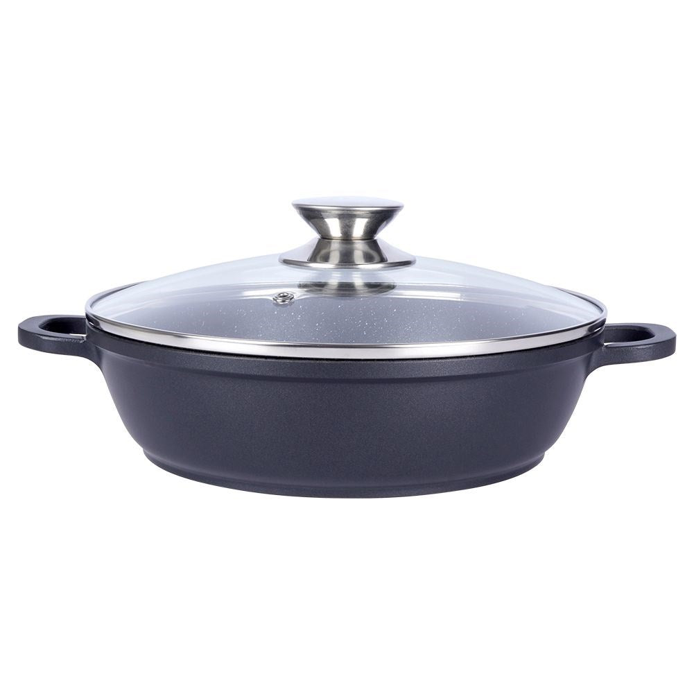 Granitinė keptuvė-puodas troškinti ir kepti orkaitėje ORION GRANDE 24cm