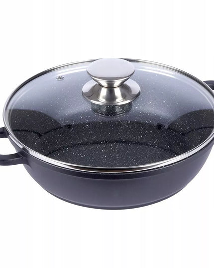 Granitinė keptuvė-puodas troškinti ir kepti orkaitėje ORION GRANDE 24cm