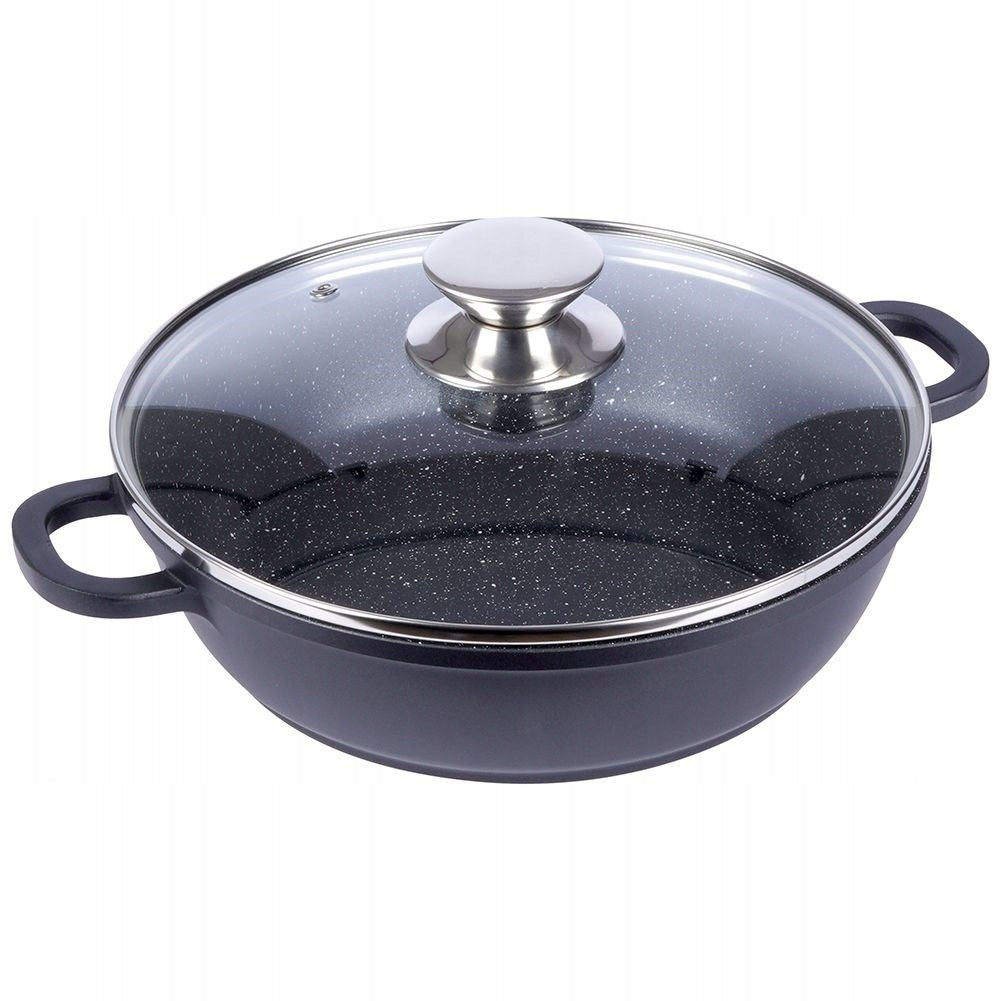 Granitinė keptuvė-puodas troškinti ir kepti orkaitėje ORION GRANDE 24cm