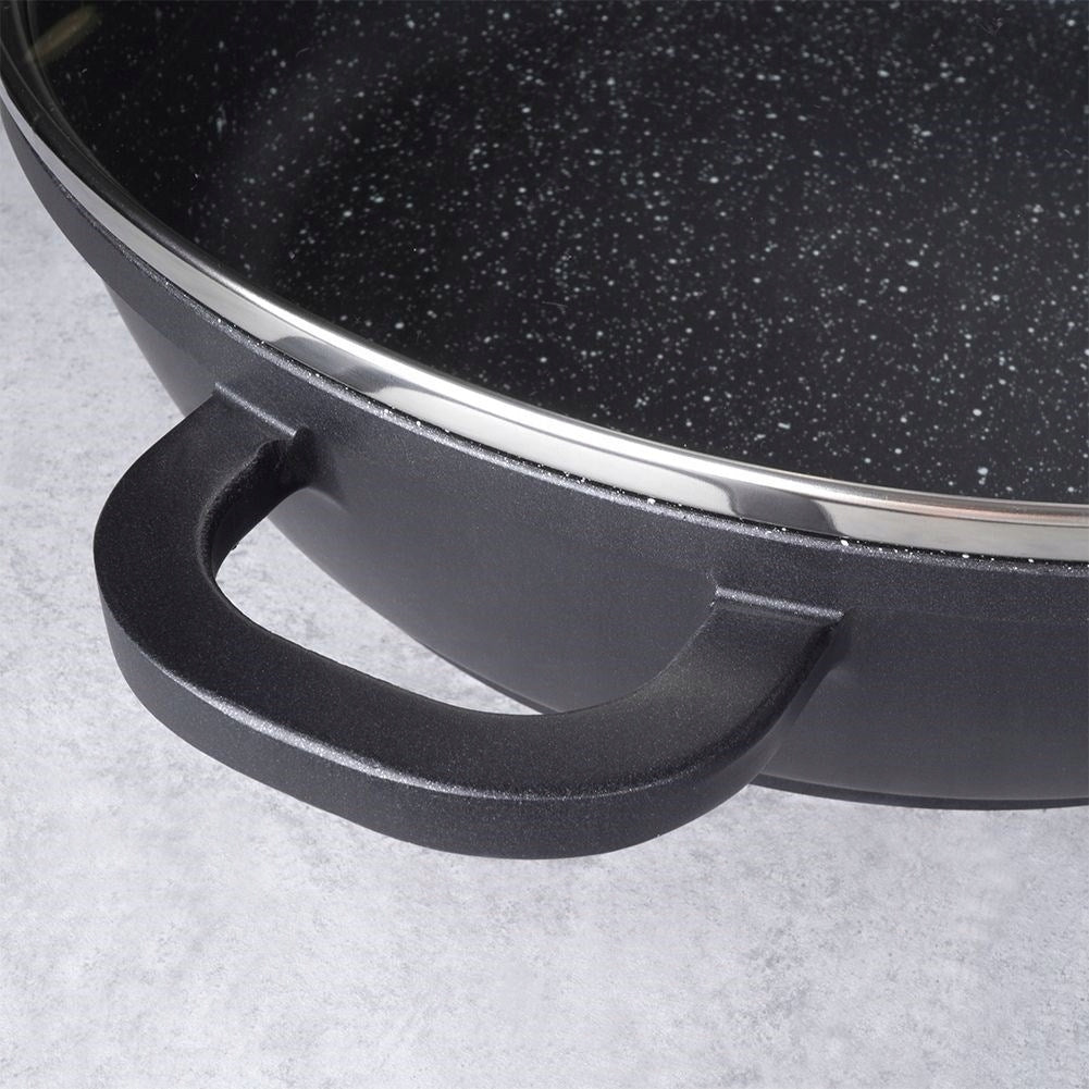 Granitinė keptuvė-puodas troškinti ir kepti orkaitėje ORION GRANDE 24cm