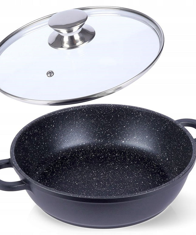 Granitinė keptuvė-puodas troškinti ir kepti orkaitėje ORION GRANDE 24cm