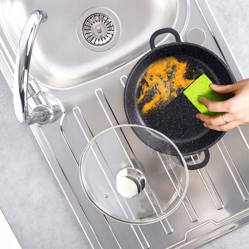 Granitinė keptuvė-puodas troškinti ir kepti orkaitėje ORION GRANDE 24cm