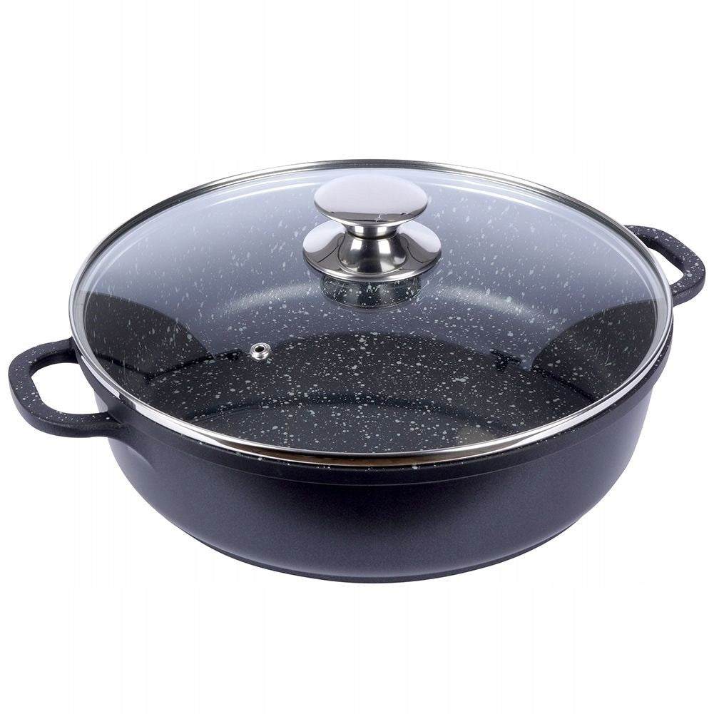 Granito keptuvė-puodas kepti, troškinti, naudoti orkaitėje ORION GRANDE 28cm