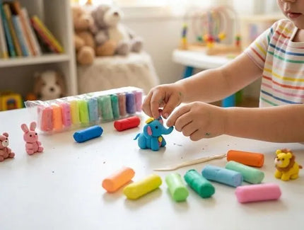 „Piankolina“ modelinimo masės rinkinys vaikams SENSO GLINA, 12 spalvų