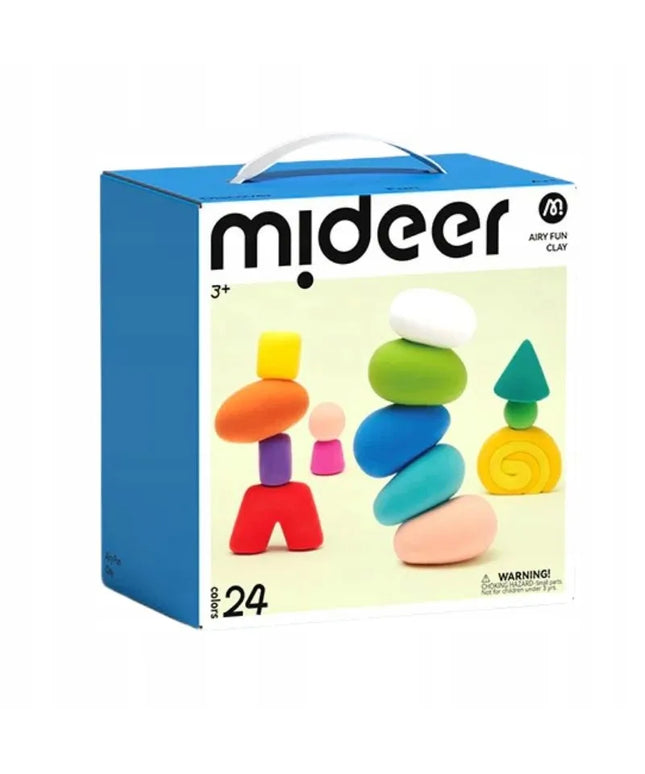 „Mideer“ modelinas, 24 spalvos, 5 formavimo įrankiai