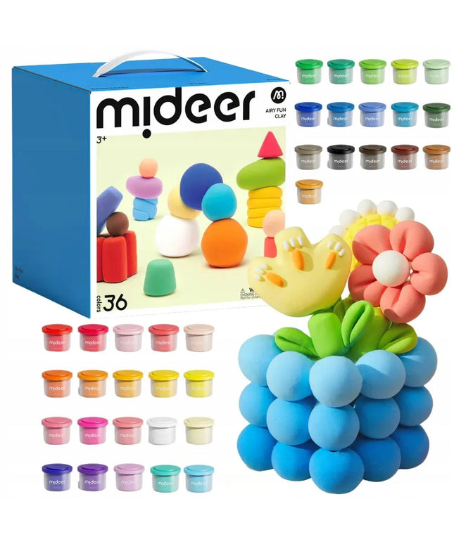 „Mideer“ putų masė, 36 spalvos