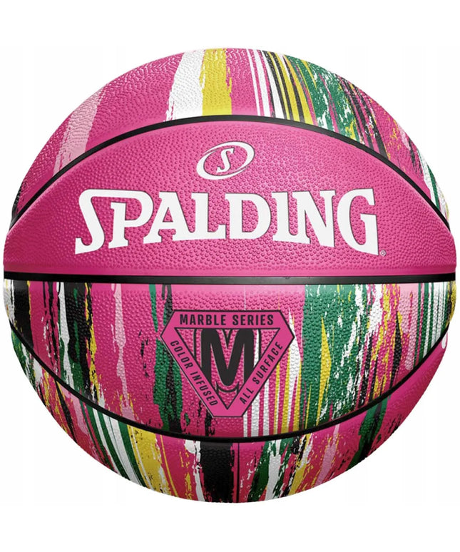 Krepšinio kamuolys Spalding Marble Outdoor guminis, 7 dydžio