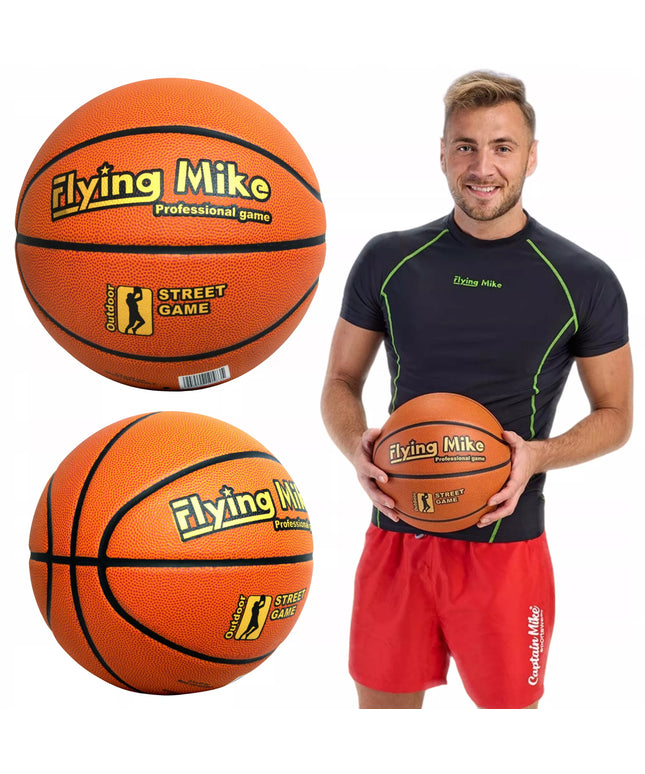 Krepšinio kamuolys 7 FLYING MIKE - skirtas gatvės krepšiniui ir aikštelėms