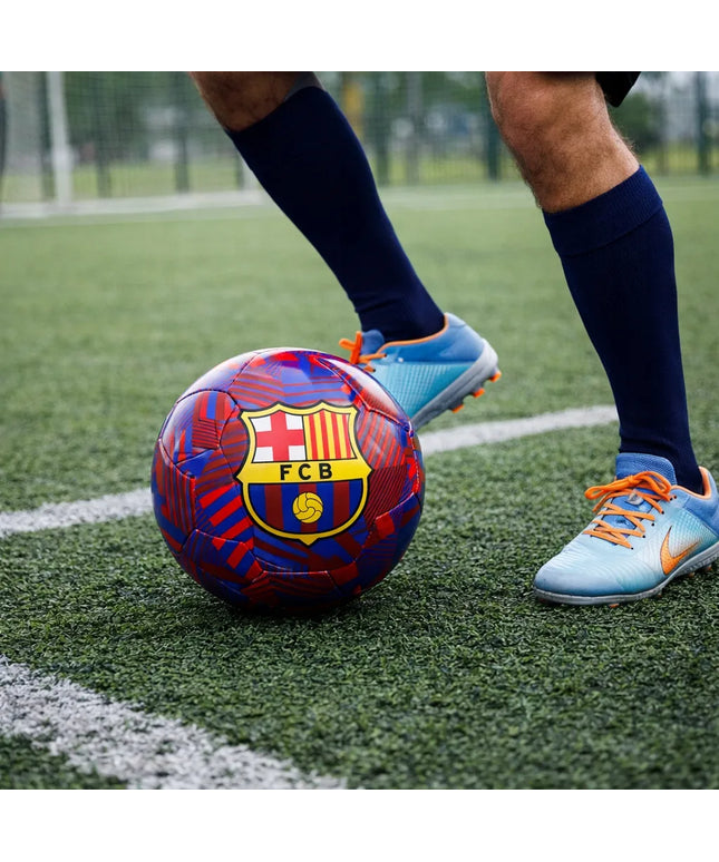 FC Barcelona futbolo kamuolys, 5 dydis, Senyera, licencijuotas, pakuotė