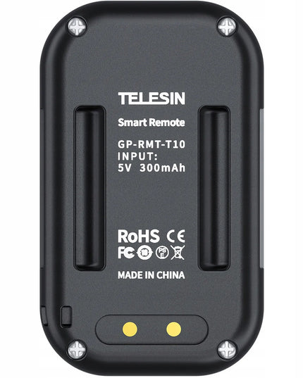 Telesin GP-RMT-T10 belaidis Bluetooth pultas GoPro HERO 8–12 ir GoPro Max kameroms, juodas