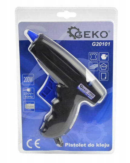 GEKO G20101 200W karštų klijų pistoletas – 11,2 mm