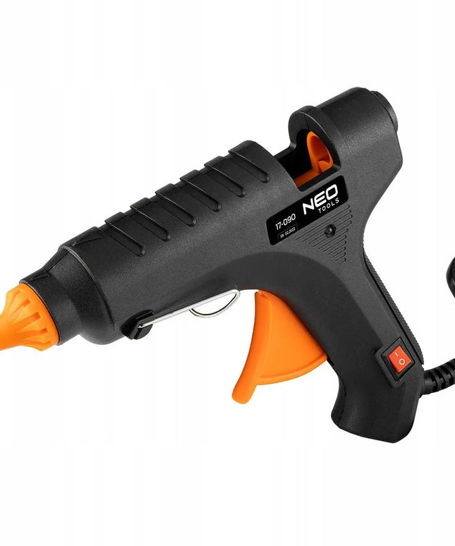 Karštų klijų pistoletas NEO 11 mm 60 W su jungikliu ir klijais