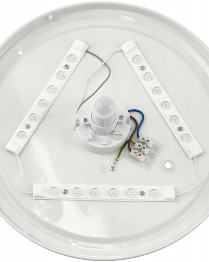 LED Plafonas 12W Šviestuvas Lubinis Su Judesio ir Prieblandos Jutikliu