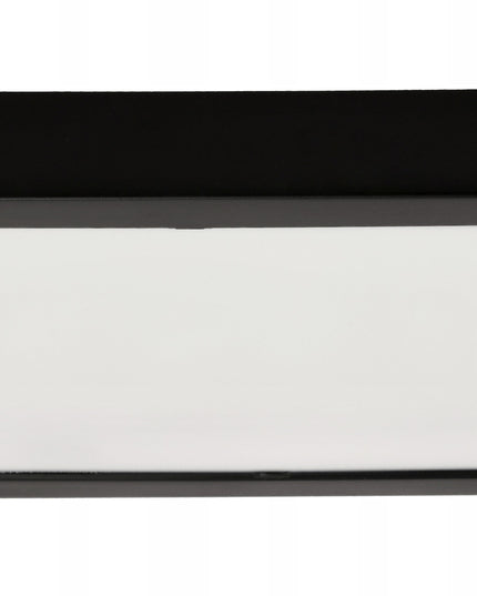 LED lubos šviestuvas, paviršinis montavimas 24W 2640lm 4000K juodas kvadratinis