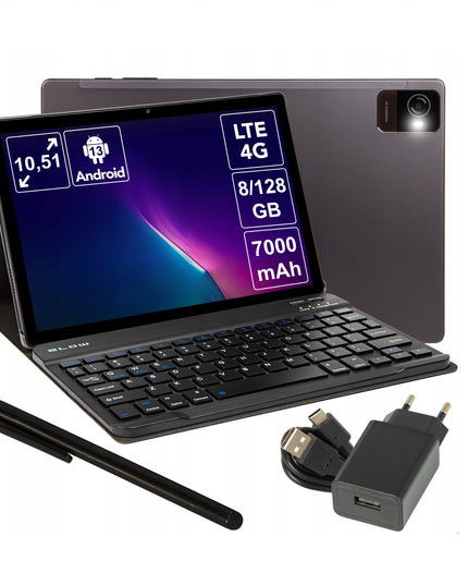 Planšetinis kompiuteris Blow Platinum TAB 11 10.51" 8 GB / 128 GB, Pilkas