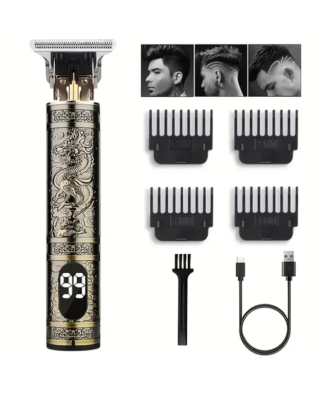 Belaidė plaukų kirpimo, barzdos formavimo mašinėlė vyrams