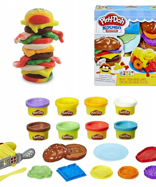 „Play-Doh“ modelino rinkinys „Mėsainis ir bulvytės“ – E5472