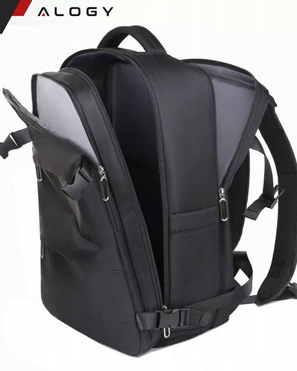 Kuprinė Rankinis Bagažas Lėktuvui 45x30x20 Wizzair Kabininis USB FORPLANE