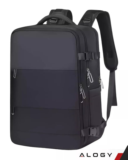 Kuprinė Rankinis Bagažas Lėktuvui 45x30x20 Wizzair Kabininis USB FORPLANE