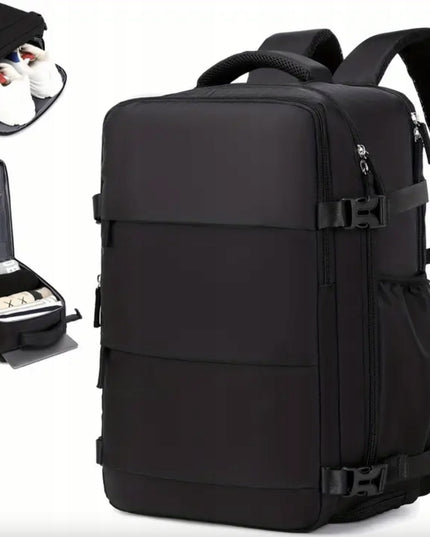 Kuprinė Rankinis Bagažas Lėktuvui 45x30x20 Wizzair Kabininis USB FORPLANE