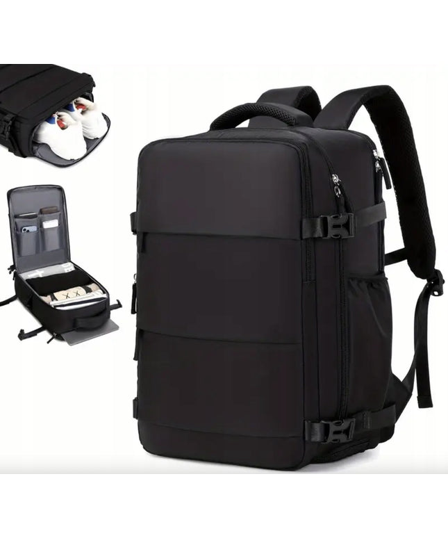 Kuprinė Rankinis Bagažas Lėktuvui 45x30x20 Wizzair Kabininis USB FORPLANE