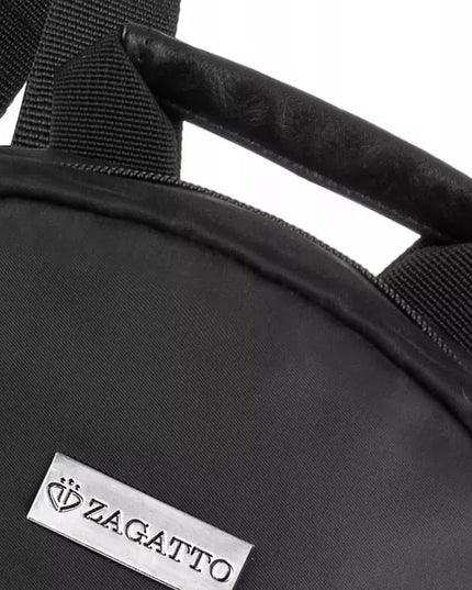 Moteriška miesto kuprinė Zagatto, maža, juoda, elegantiška, talpi