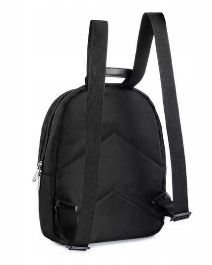 Moteriška miesto kuprinė Zagatto, maža, juoda, elegantiška, talpi