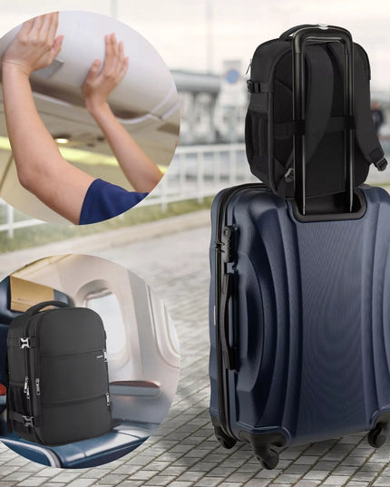 Lėktuvo kuprinė RYANAIR 40x20x25 kabininis kelioninis bagažas ZAGATTO