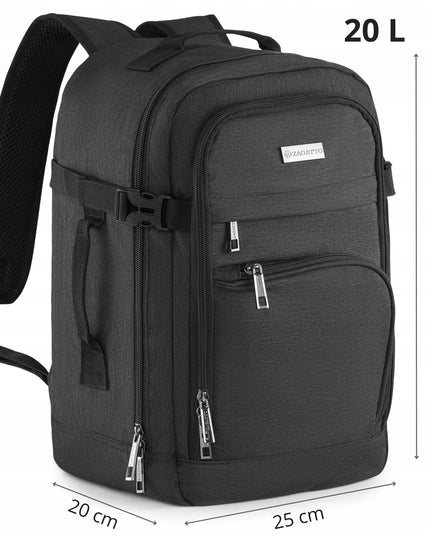 Kelioninė kuprinė Zagatto skrydžiams 40x20x25 cm tinkama Ryanair ir Wizzair