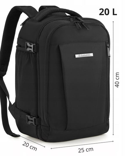 Zagatto kelioninė kuprinė lėktuvui 40x25x20 cm – rankinis bagažas