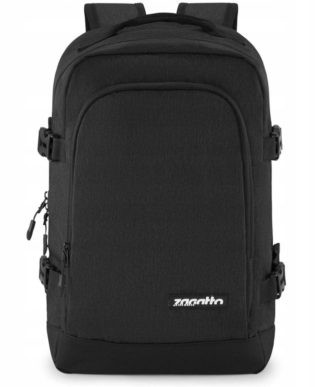 Zagatto kelioninė kuprinė rankiniam bagažui 40x20x25 cm, pilka