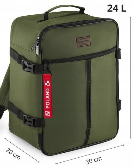 Zagatto kelioninė kuprinė lėktuvui 40x30x20, rankinis bagažas