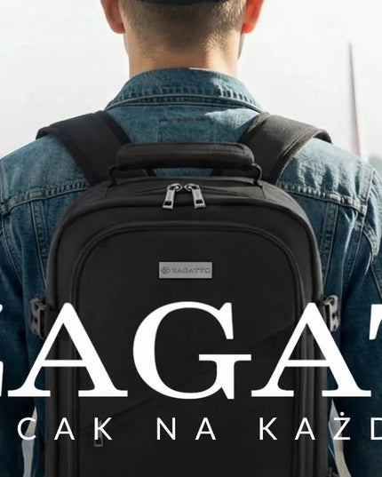 Lėktuvo RYANAIR kuprinė 40x30x20 kabininis turistinis bagažas ZAGATTO