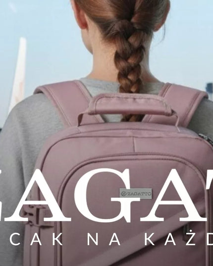 RYANAIR kuprinė skrydžiui 40x30x20 kajutės turistinis bagažas ZAGATTO