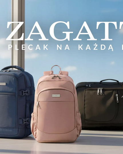 Zagatto kelioninė kuprinė lėktuvui 40x30x20, rankinis bagažas