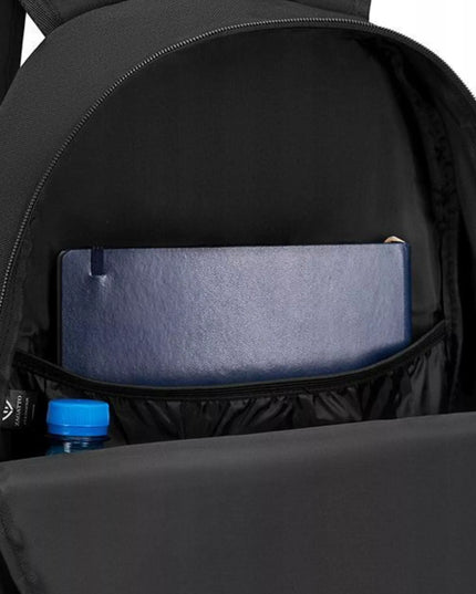 Juodoji Zagatto kuprinė vyrams ir moterims – darbui, mokyklai ir kasdienai, A4 formatas