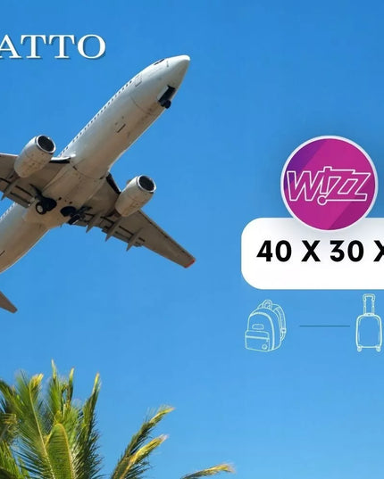 Kelioninė kuprinė 40x20x25 lėktuvui, lengvas rankinis bagažas ZAGATTO