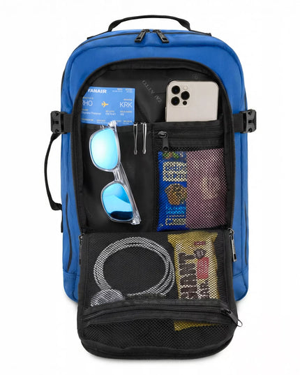 Kelioninė kuprinė 40x20x25 lėktuvui, lengvas rankinis bagažas ZAGATTO