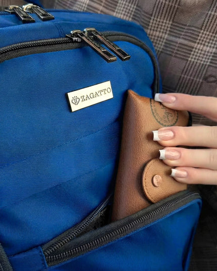 Kelioninė kuprinė 40x20x25 lėktuvui, lengvas rankinis bagažas ZAGATTO