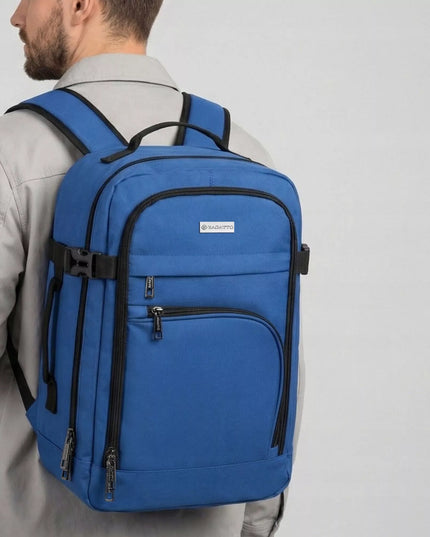 Kelioninė kuprinė 40x20x25 lėktuvui, lengvas rankinis bagažas ZAGATTO