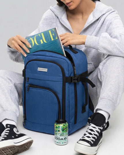 Kelioninė kuprinė 40x20x25 lėktuvui, lengvas rankinis bagažas ZAGATTO