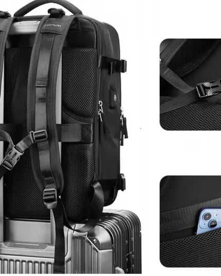 Kono neperšlampama kelioninė kuprinė 40x25x20 su USB, rankinis bagažas Ryanair Wizzair